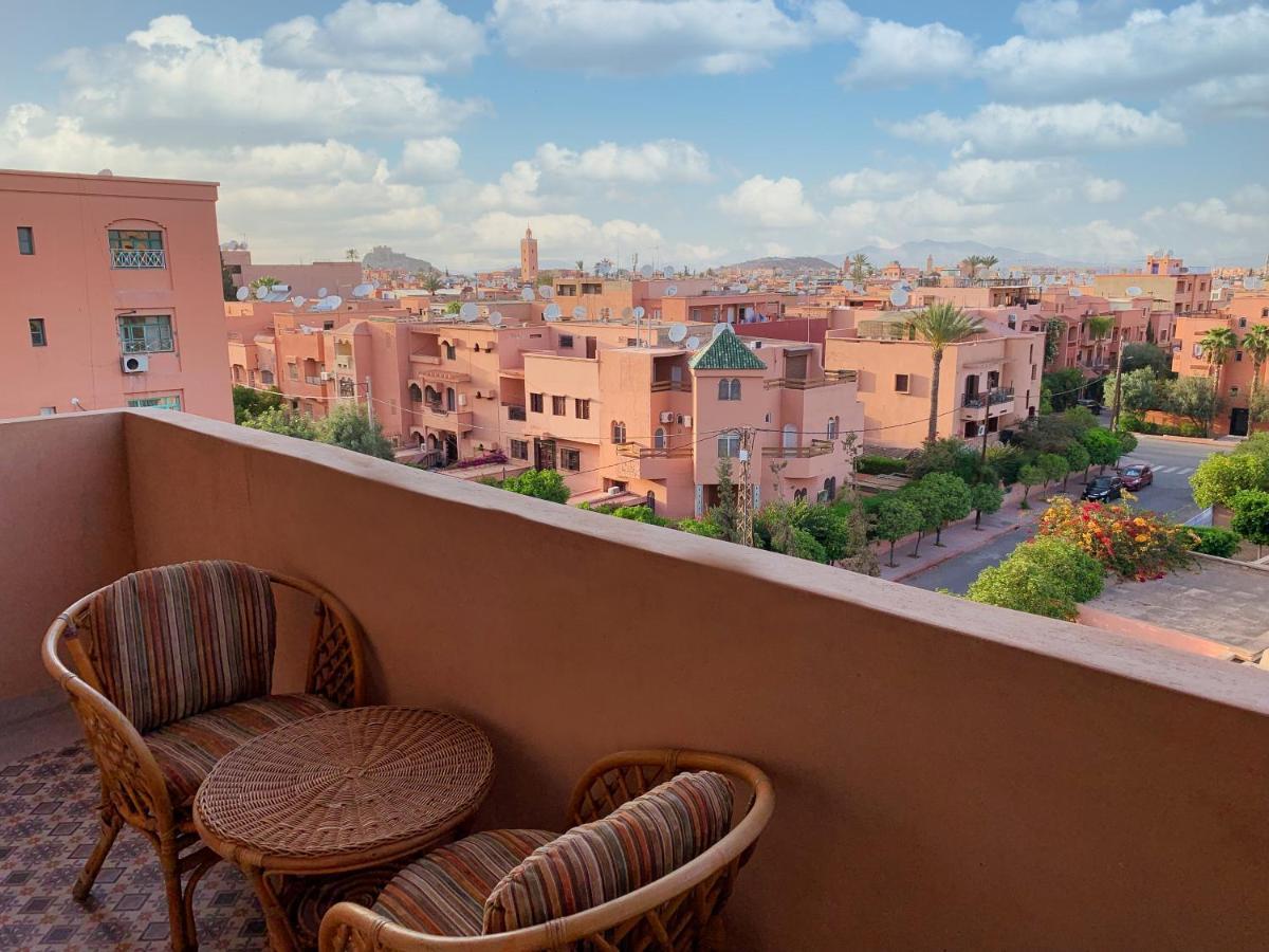 Moderne, Lumineux & Spacieux Avec Balcon -Central -Wifi-Smart Tv-Clim Marakeş Dış mekan fotoğraf