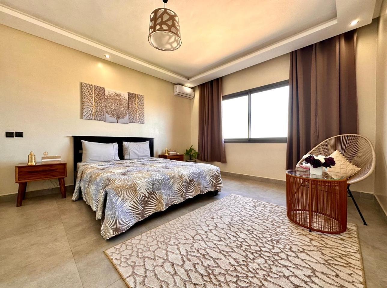 Moderne, Lumineux & Spacieux Avec Balcon -Central -Wifi-Smart Tv-Clim Marakeş Dış mekan fotoğraf